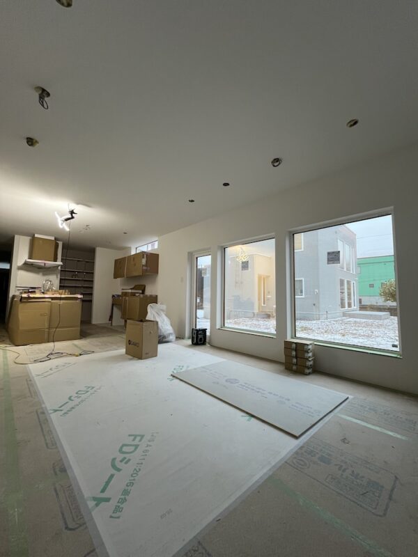 小樽市新光の家　内装仕上げ