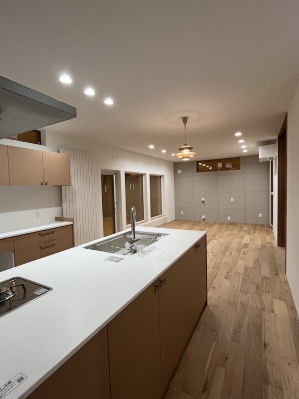 小樽市新光の家　ほぼ完成